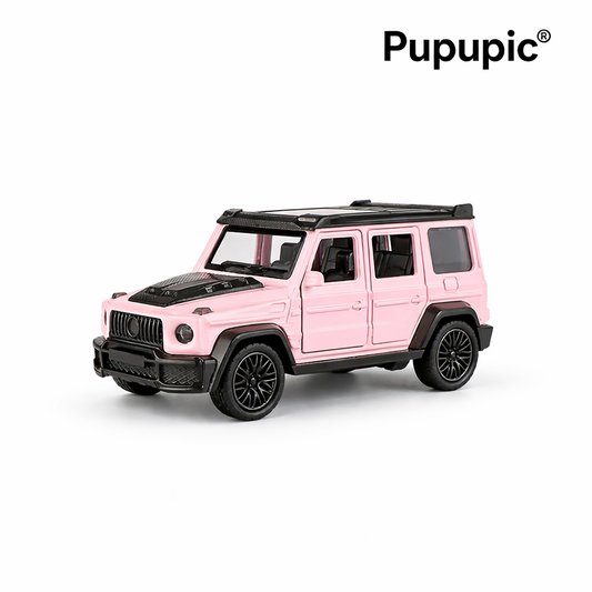 Pupupic® Diecast SUV Children's Model Toy – Openable Doors & Pull Back Action